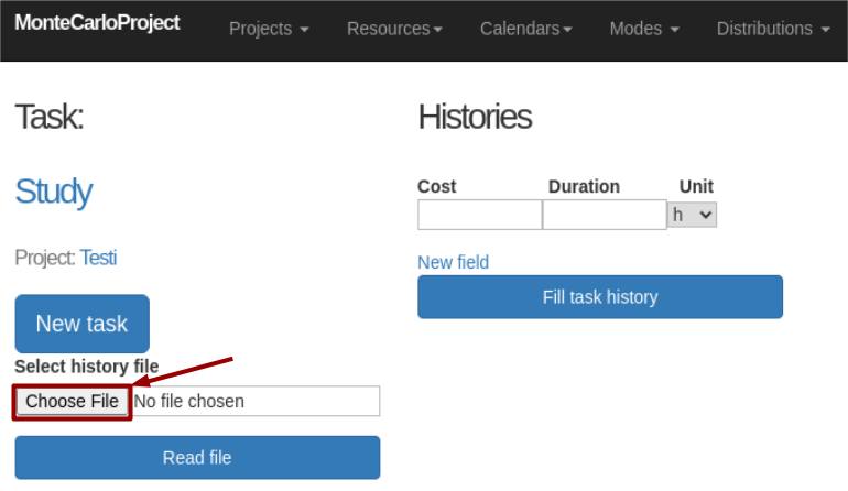 read and set history data with rectangle